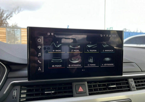 Audi A4 cena 116900 przebieg: 125210, rok produkcji 2020 z Mirsk małe 667